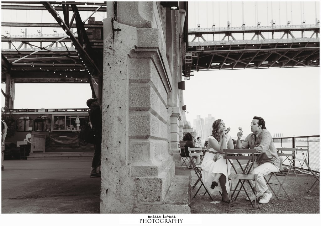 Cherry Street Pier engagement session by Philadelphia photographer Noreen Turner