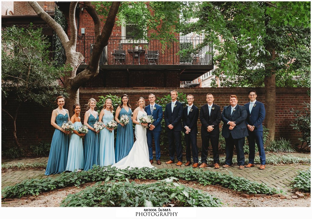 Colonial Dames wedding in Rittenhouse Square Philadelphia