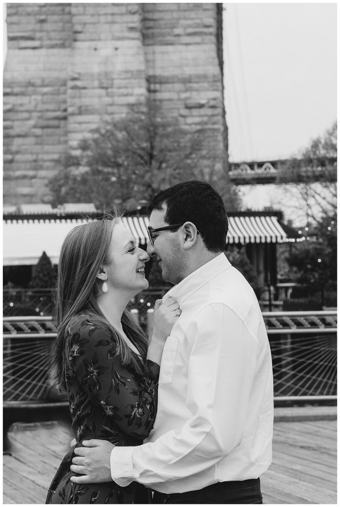 Brooklyn engagement session by Noreen Turner Photography